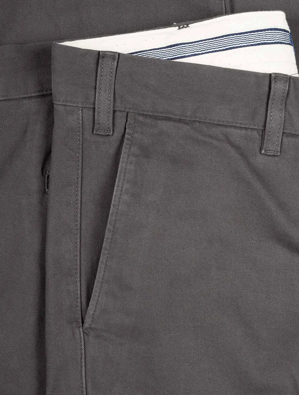 Allister Regular Fit Super Chinos Dark Graphite