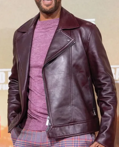 Bad Boys For Life Premier Will Smith Leather Jacket