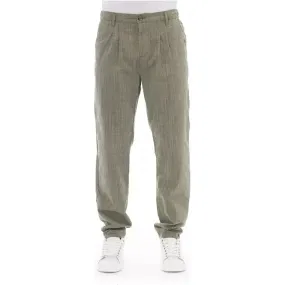 Baldinini Trend Army Cotton Men Pant