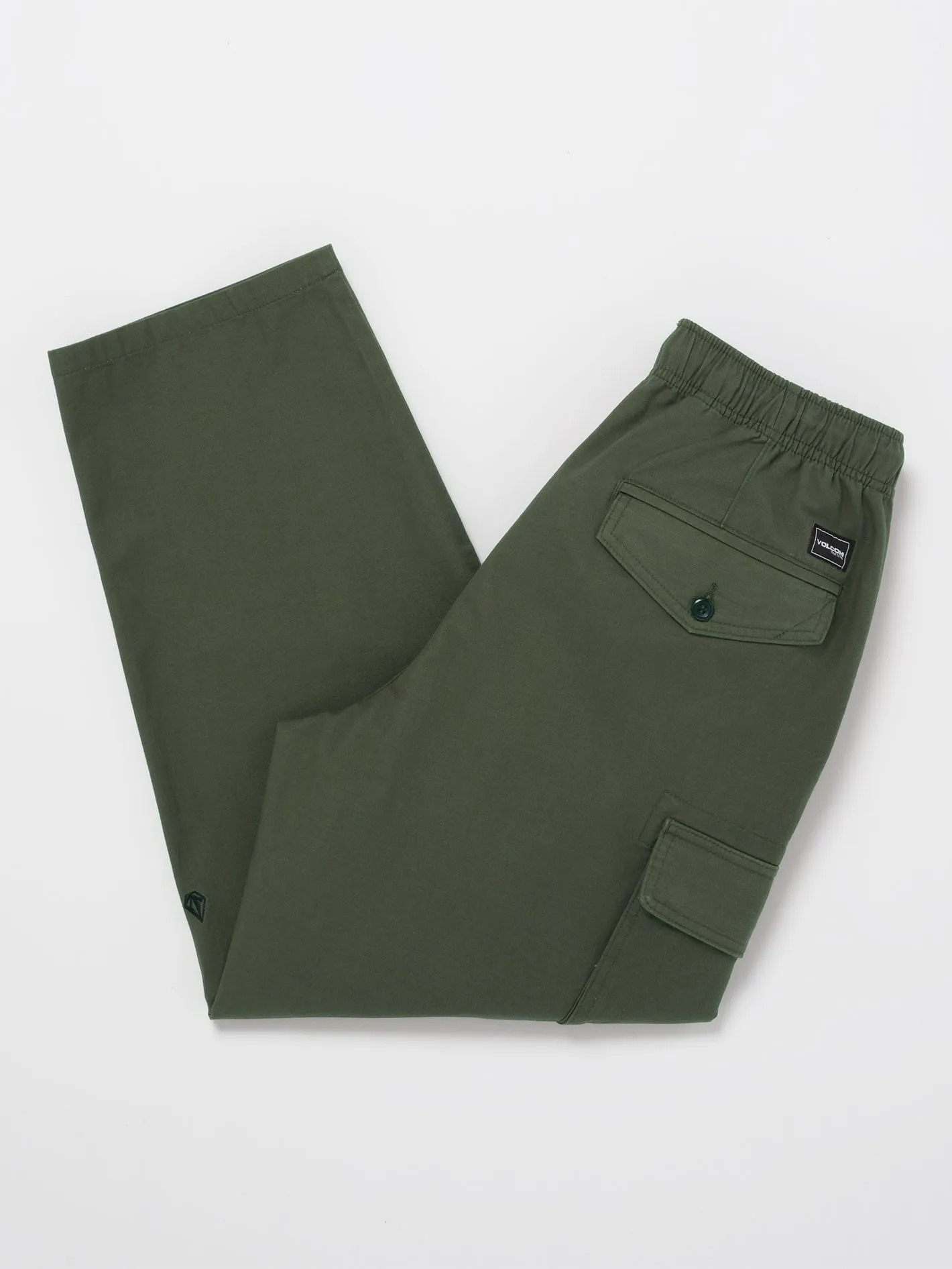 Billow Tapered Cargo Trousers - SQUADRON GREEN