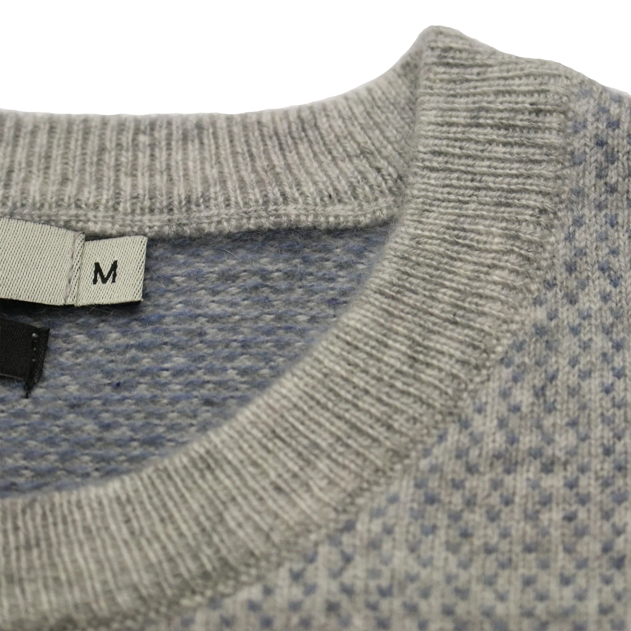 Birds Eye Cashmere Sweater Crew Neck Maui