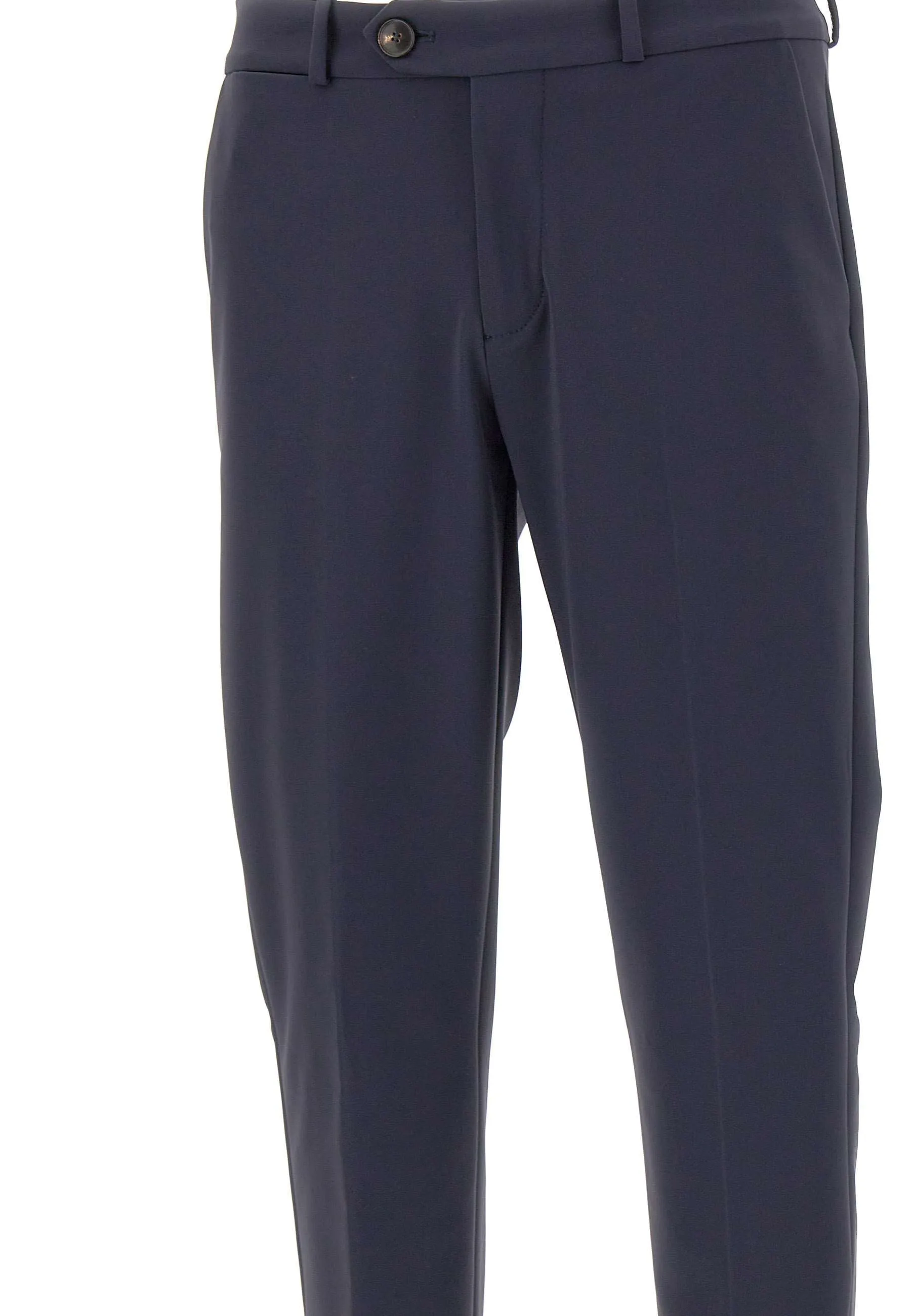 Blue Winter Chino Slim Fit Trousers