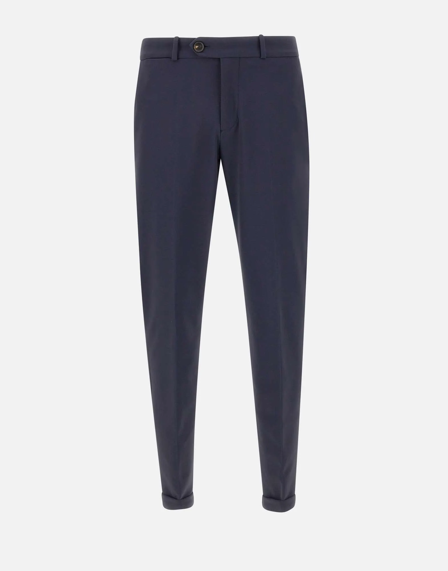 Blue Winter Chino Slim Fit Trousers