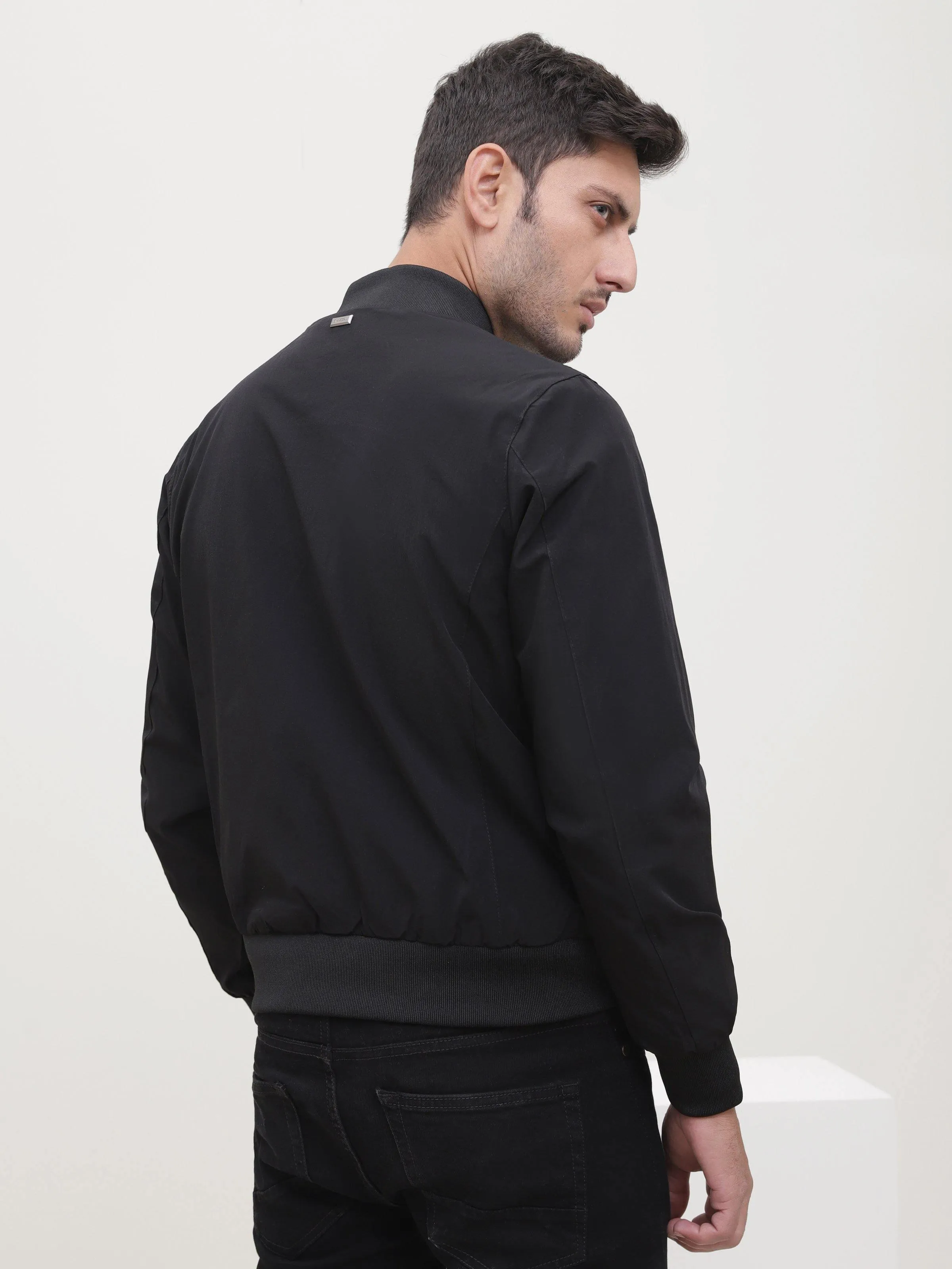 BOMBER JACKET BLACK