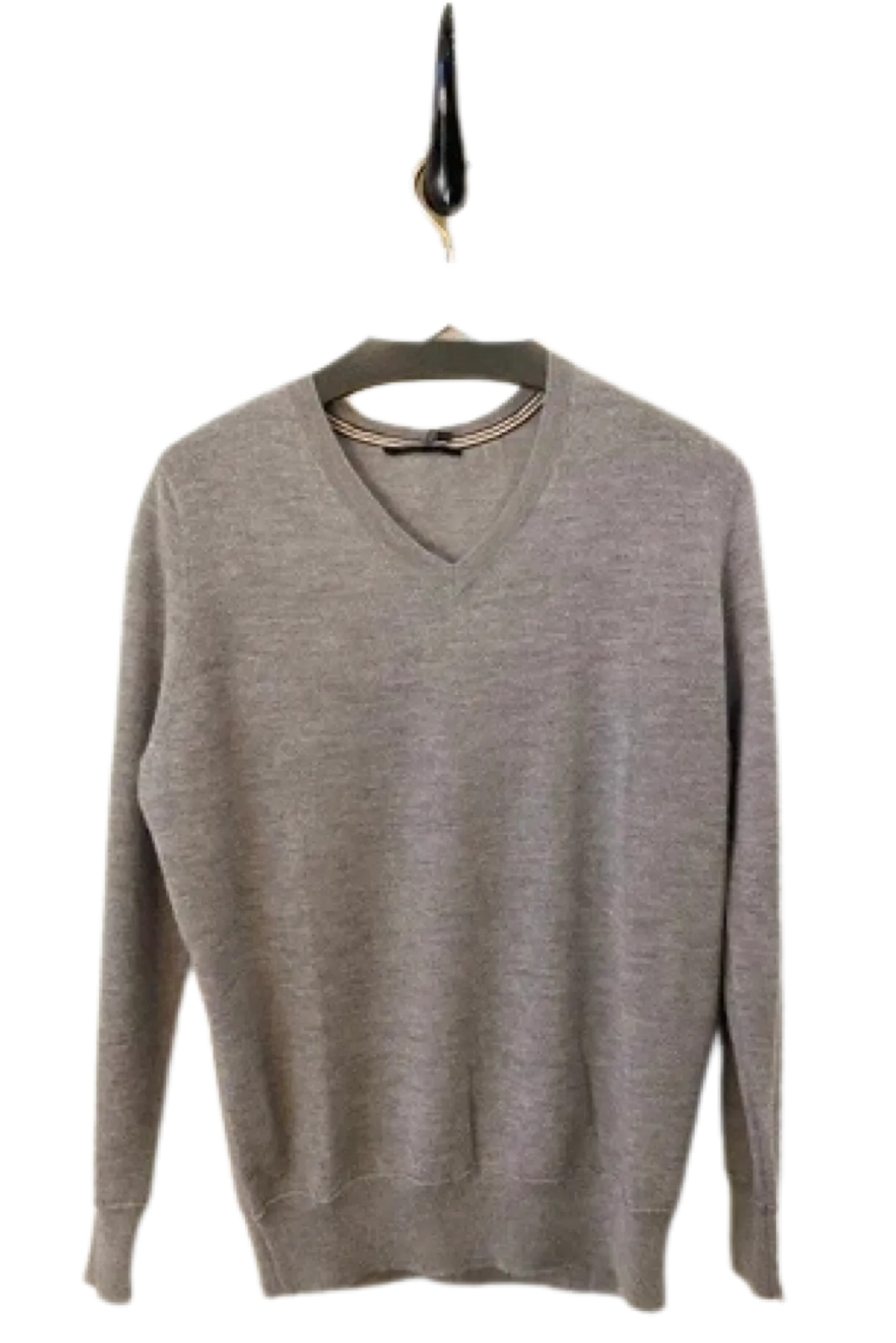 Brazeau Tricot Mineral Sheer V Sweater