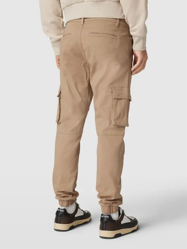 Cargo pants with elastic cuffs model "KANS" Only & Sons, beige