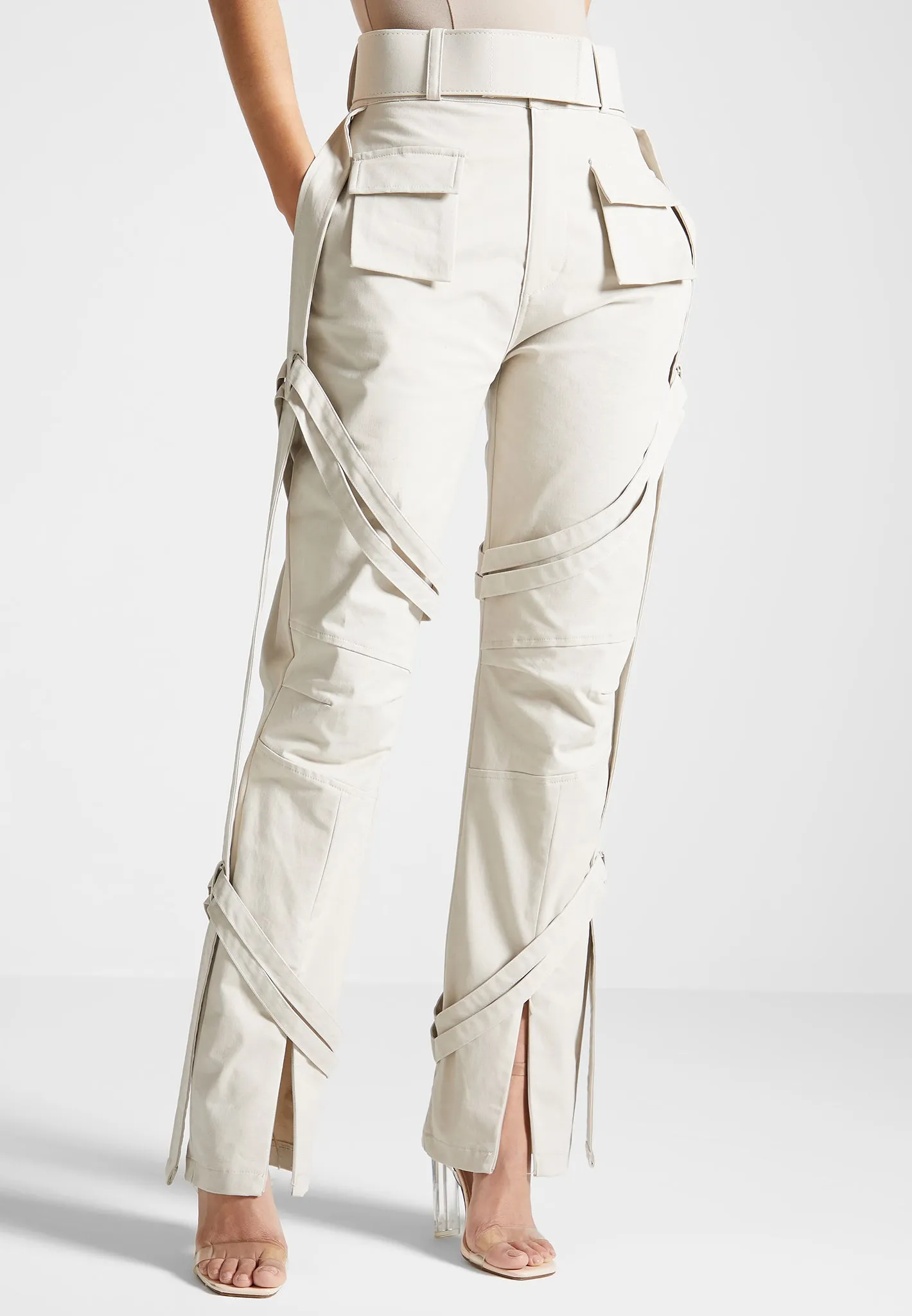 Carpenter Cargo Trousers - Beige