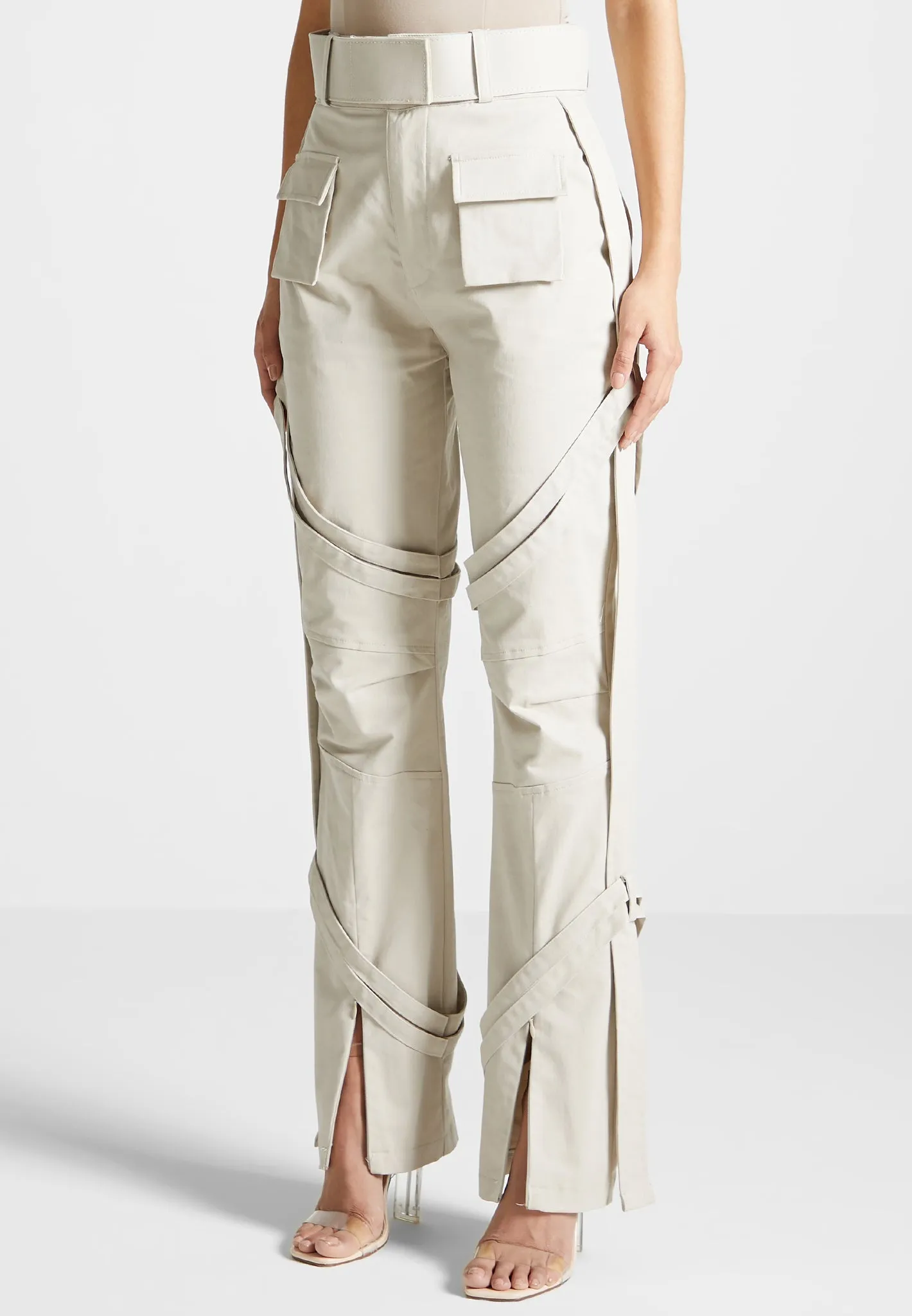 Carpenter Cargo Trousers - Beige