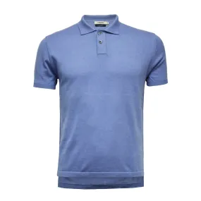 Cashmere Polo Shirt Hampton in Cotton Cashmere