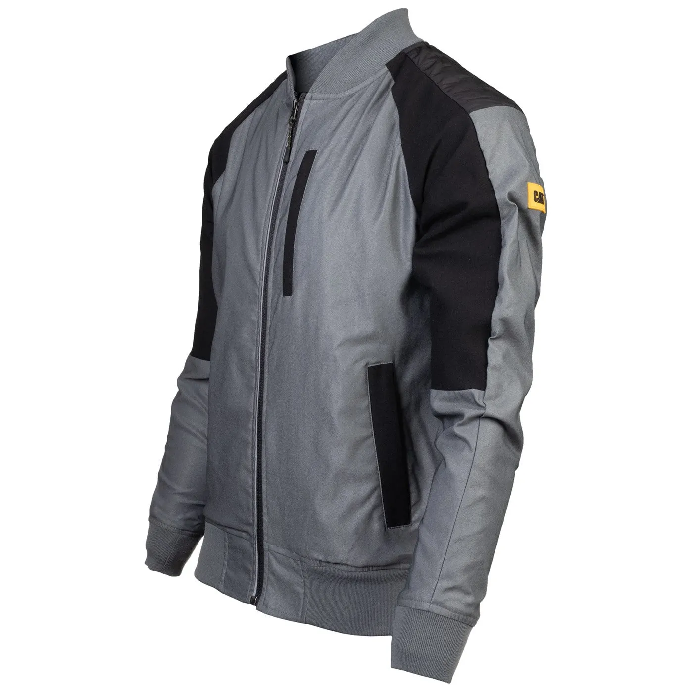 Caterpillar Trades Bomber Jacket  Dark Shadow-Black