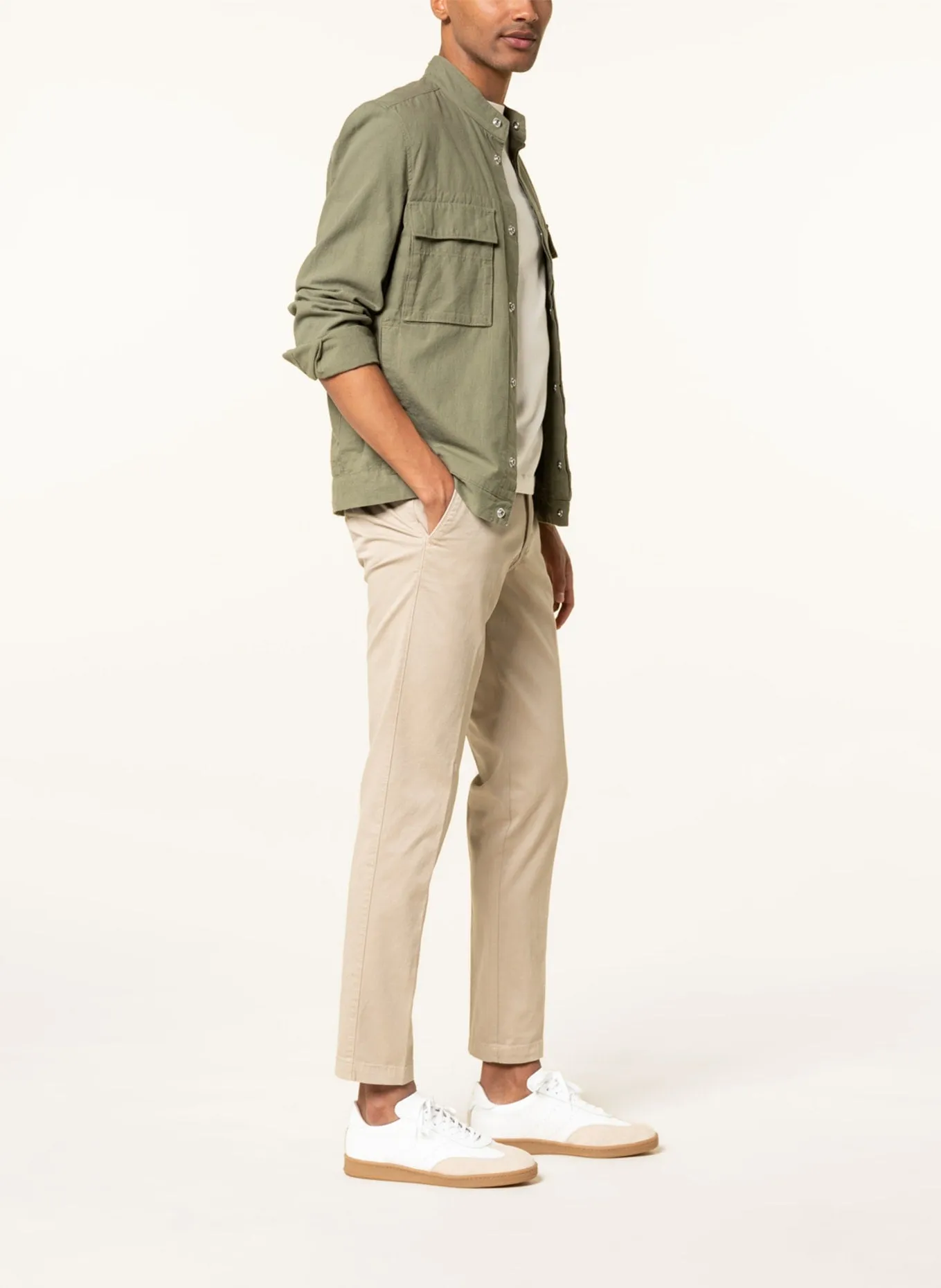 Chino trousers CINQUE CIWOOD Slim Fit, light brown