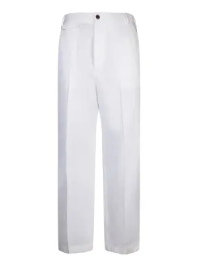 Chino white trousers