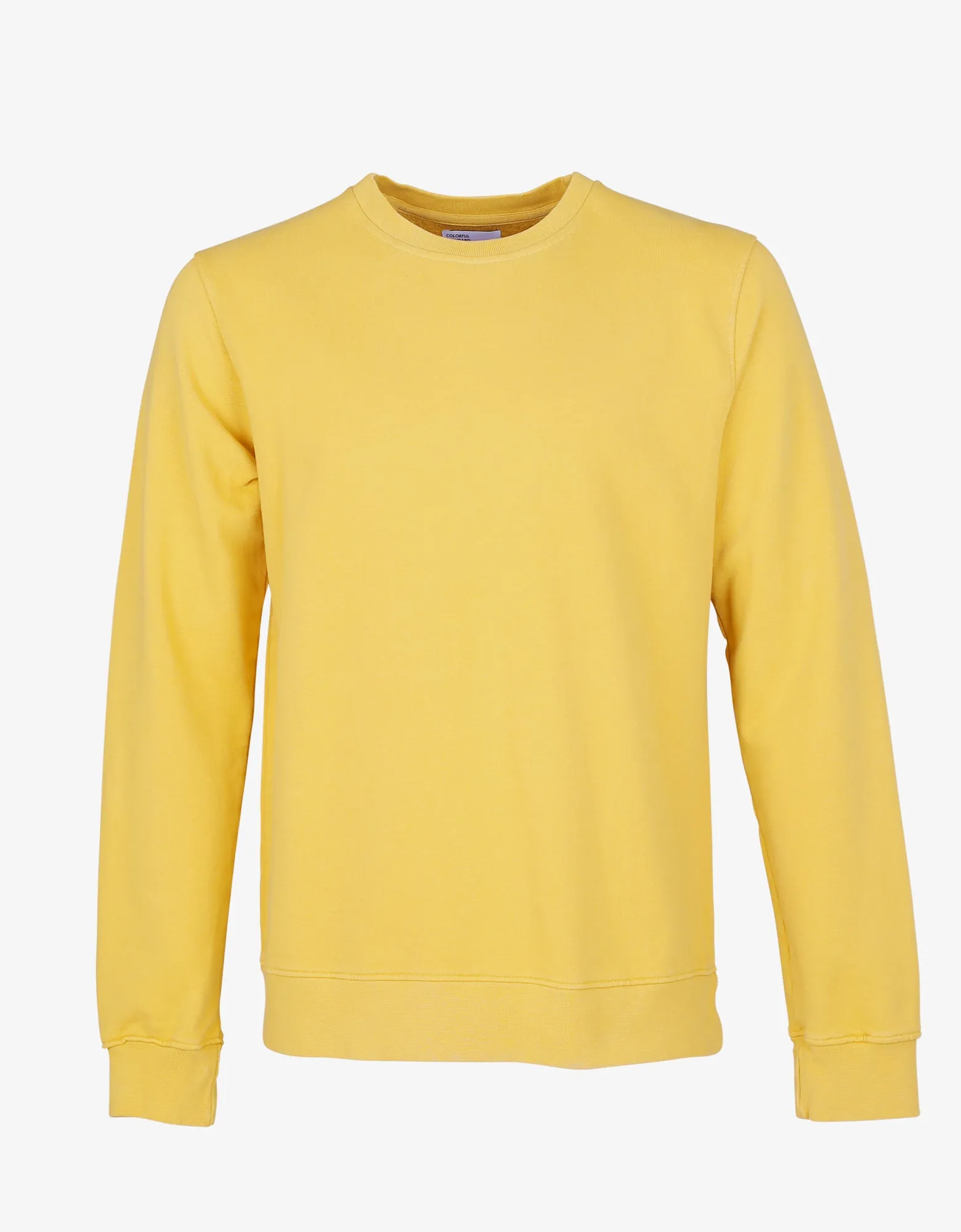 Classic Organic Crew - Lemon Yellow