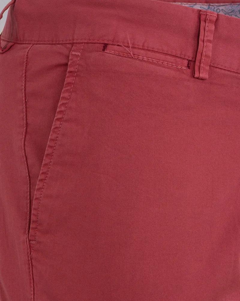 Classic Red Chino Trouser