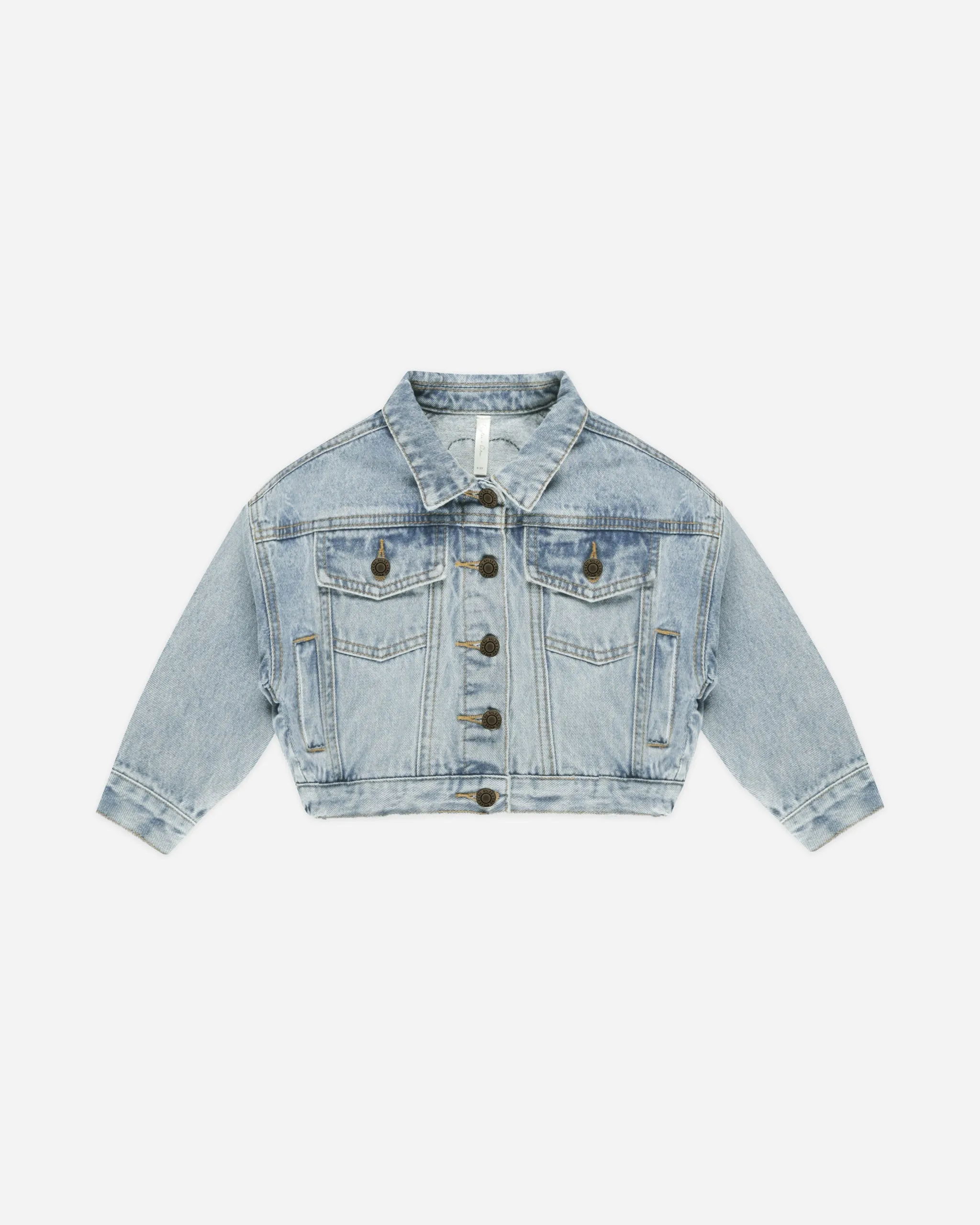 Denim Jacket || Light Washed Denim