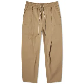 Drole De Monsieur Cropped Cargo Pants, brown