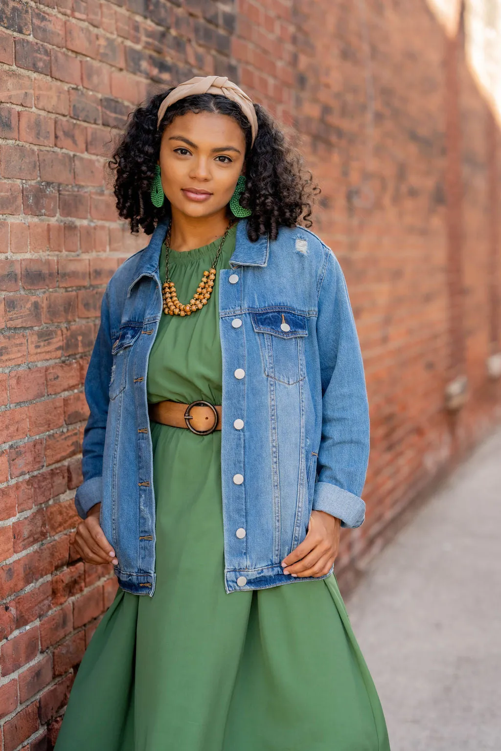 Everyday Full Length Denim Jacket