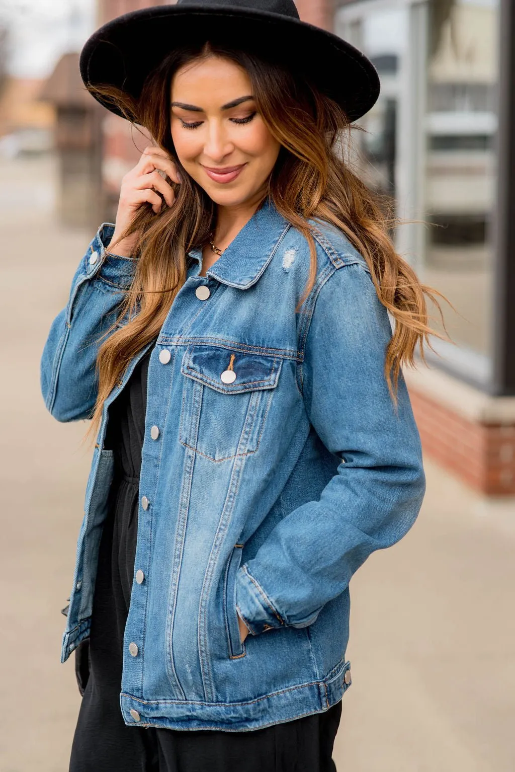 Everyday Full Length Denim Jacket