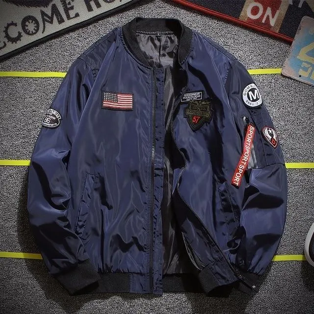 Face Off Motorcycle Bomber Jacket