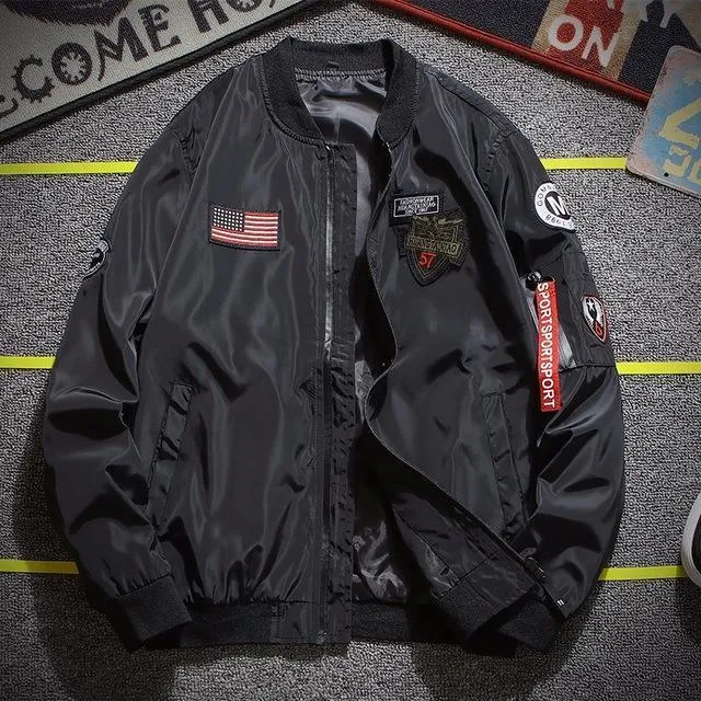 Face Off Motorcycle Bomber Jacket