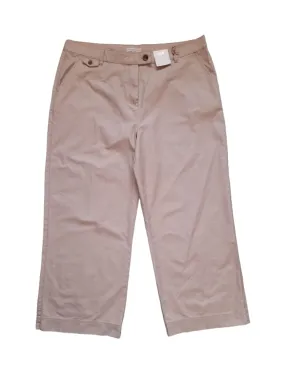 F&F Casual Collections Loose Khaki Chino Womens Trousers