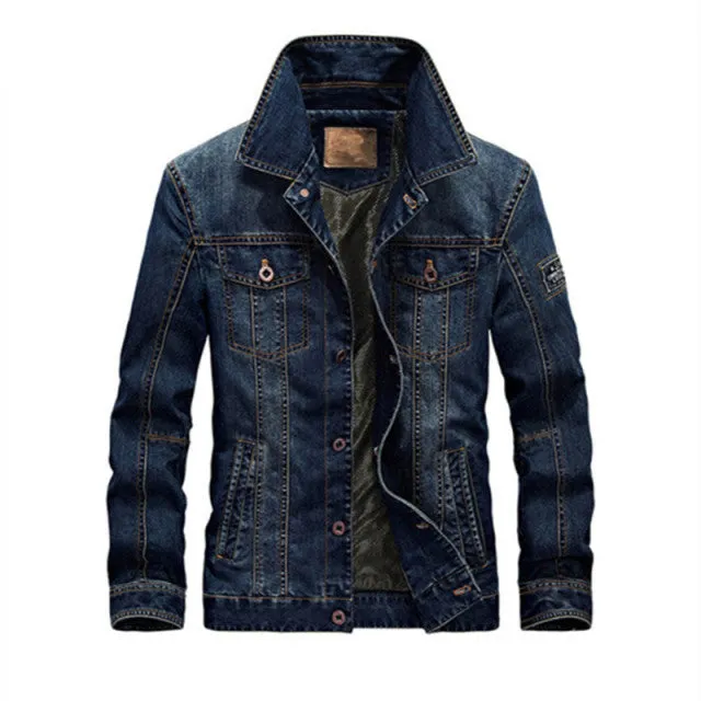 Funki Buys | Jackets | Men's Fleece Denim Trucker Jackets | 7XL