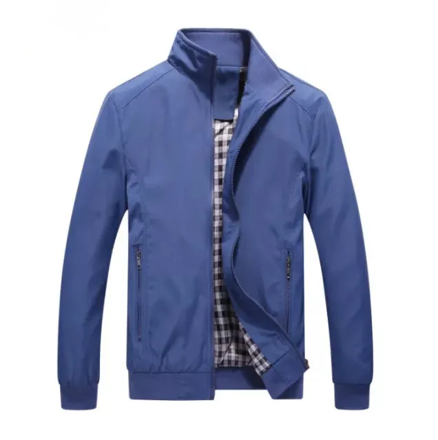 Funki Buys | Jackets | Men's Slim Fit Casual Windbreaker Jacket