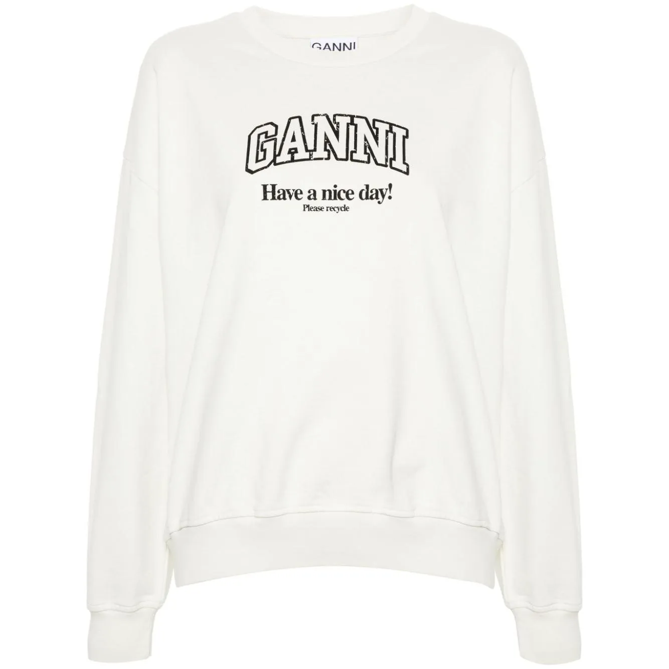 GANNI Sweaters White