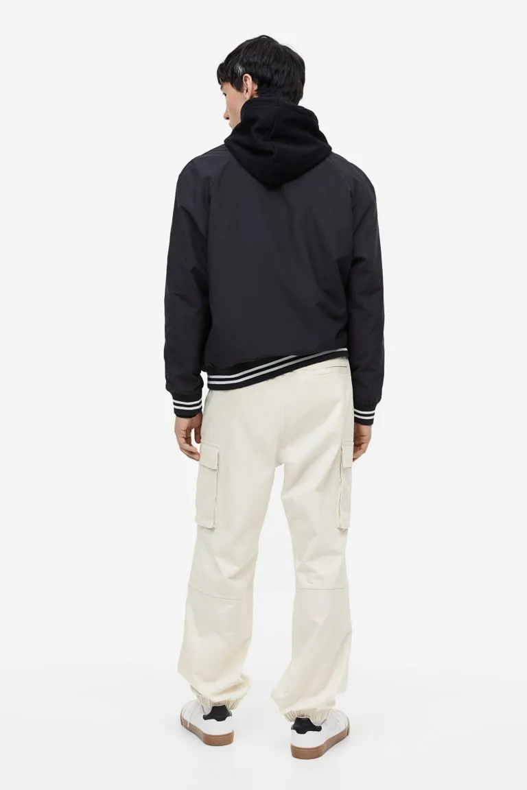 H&M Loose Fit Cotton Cargo Pants