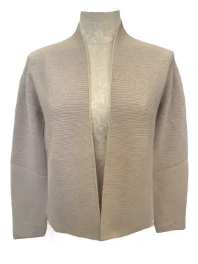 Hubert Gasser Open Cardigan - Beige