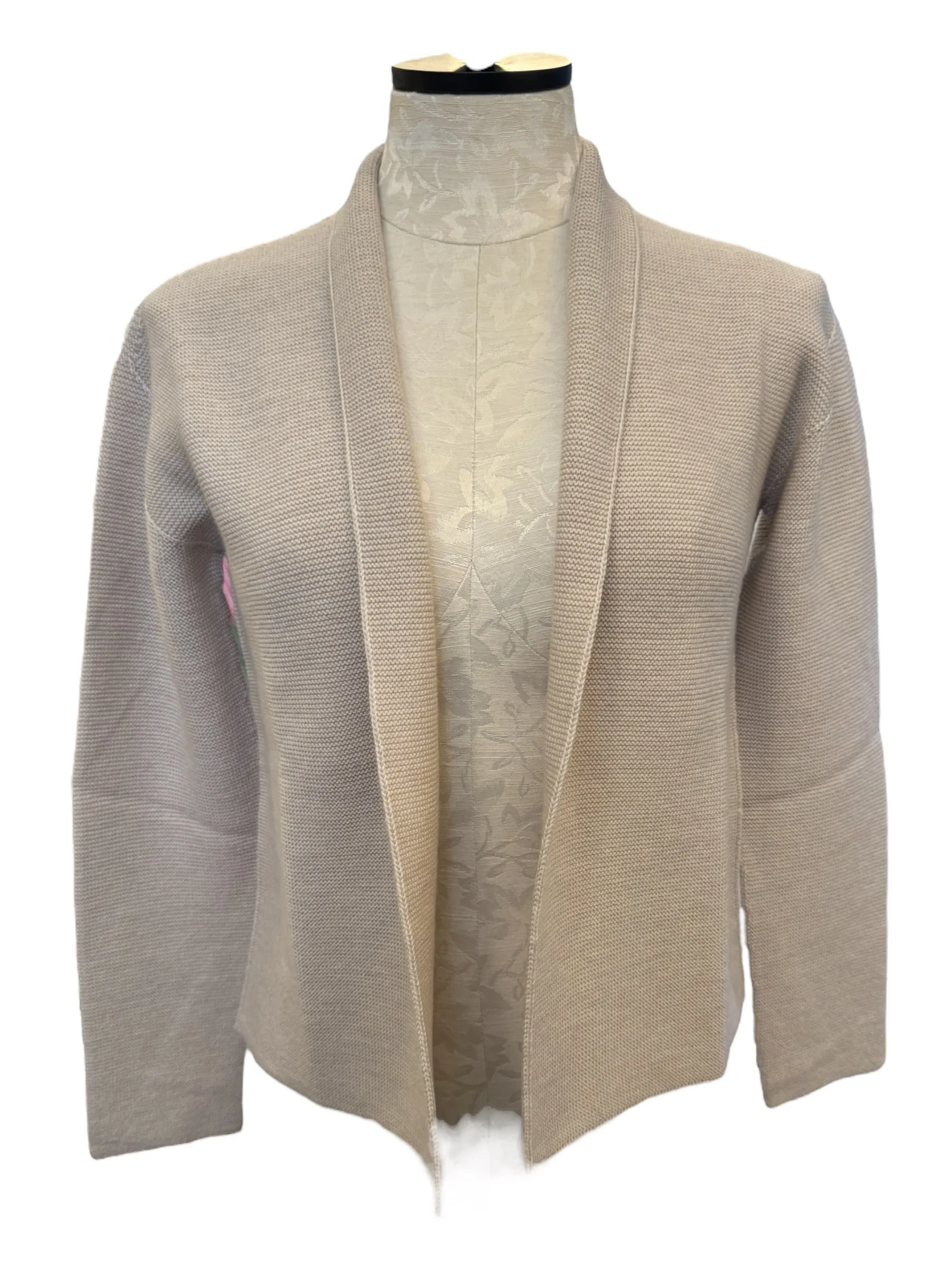 Hubert Gasser Open Cardigan - Beige