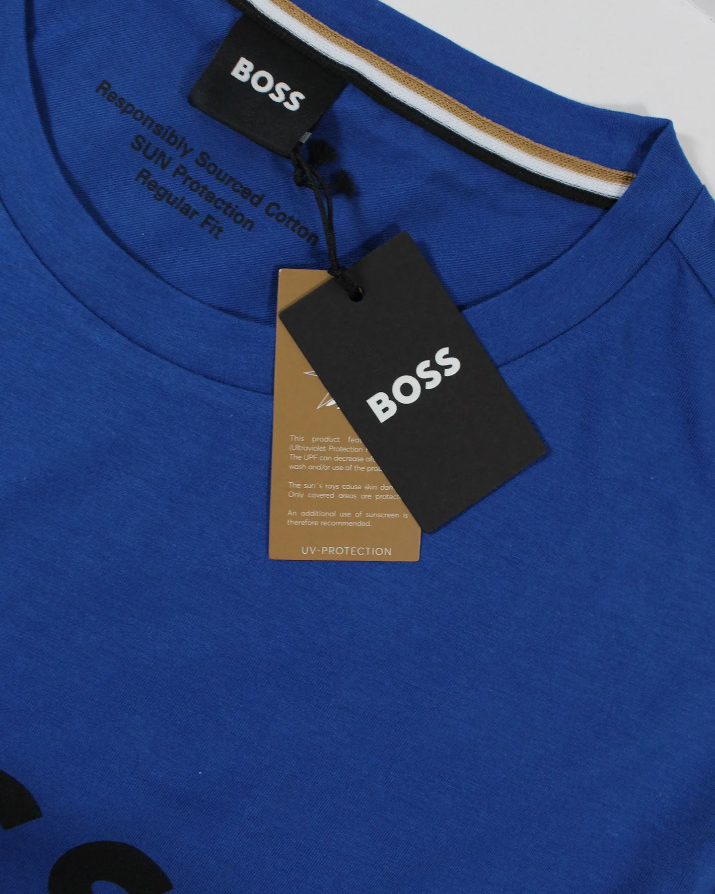 Hugo Boss T-Shirt Navy BOSS Design EU 52/ L SALE