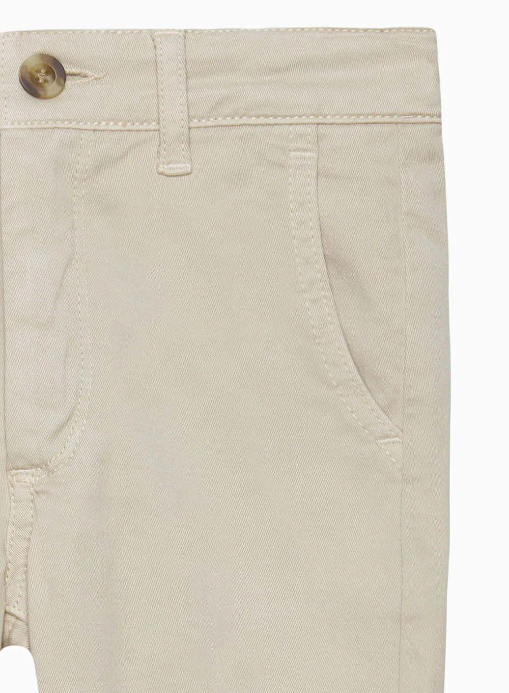 Jack Chino Trousers in Stone