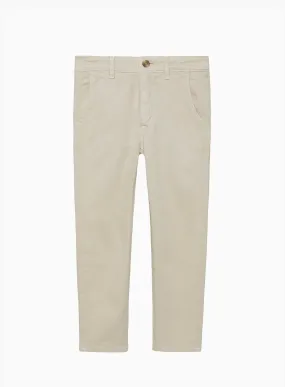 Jack Chino Trousers in Stone