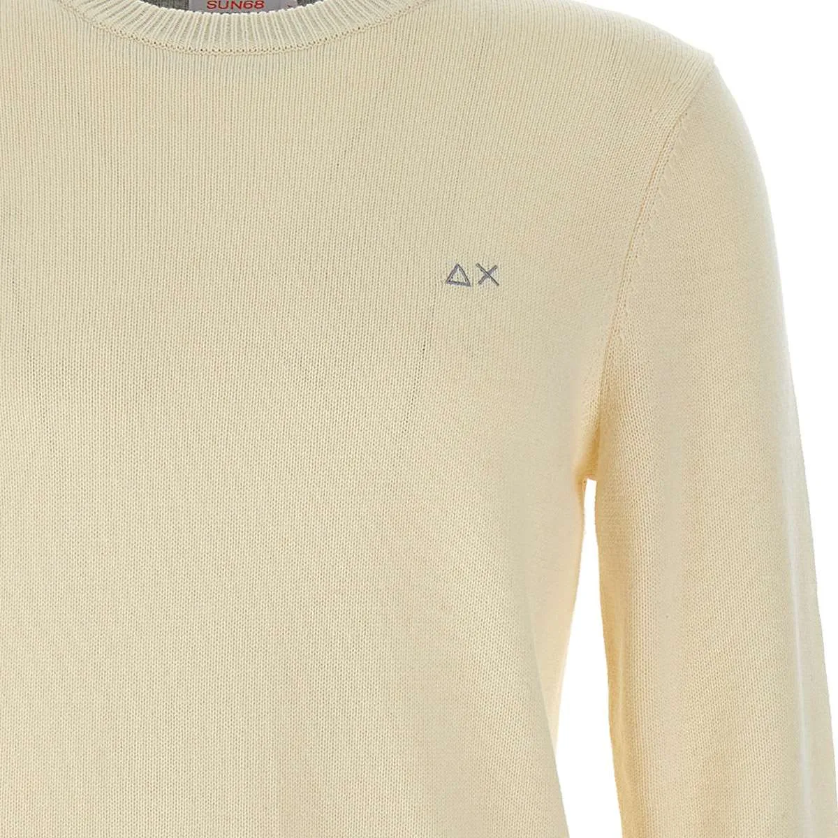 Men's Cream Wool and Cashmere Sweater