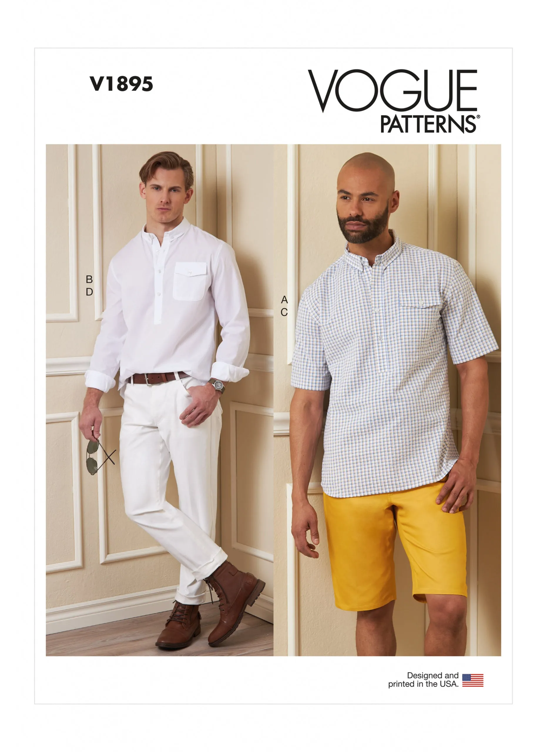 MEN'S SHIRT/SHORTS/TROUSERS - V1895