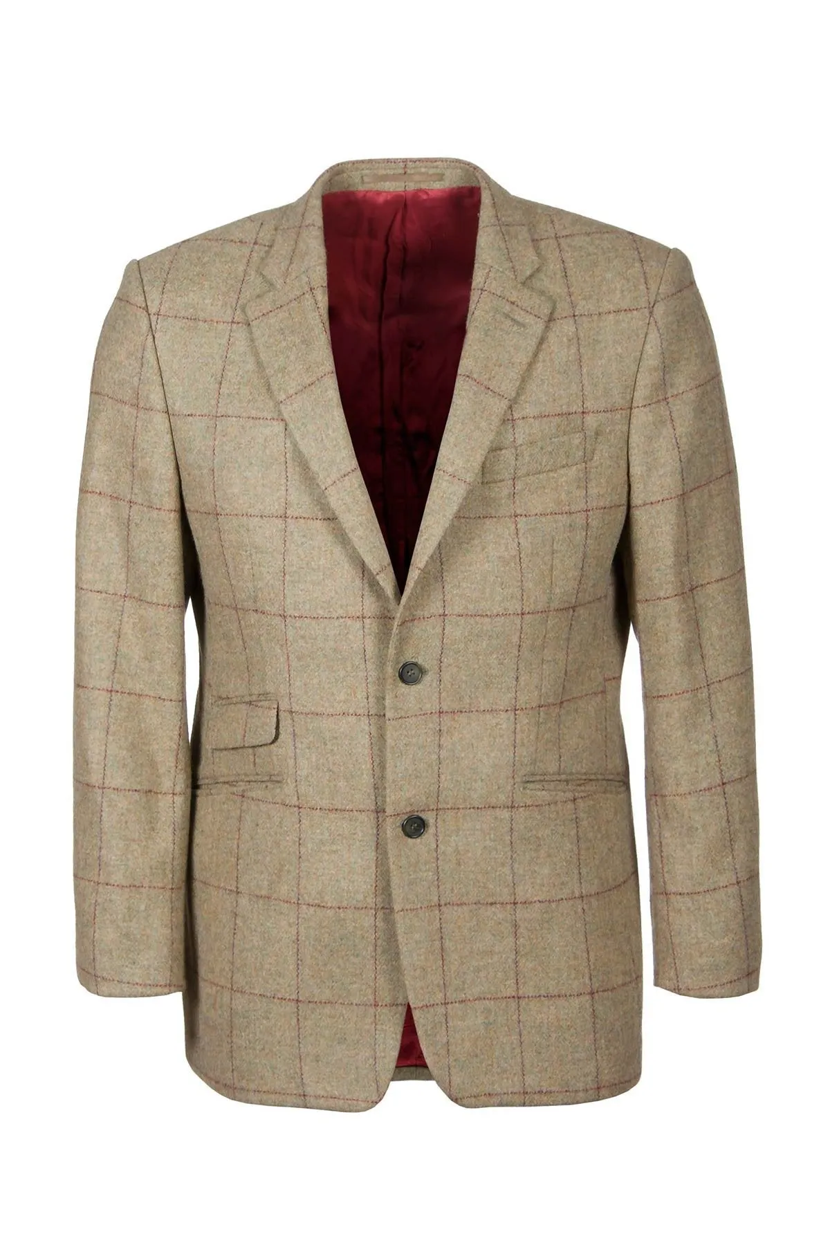 Men's Yellow Tweed Jacket - Otley