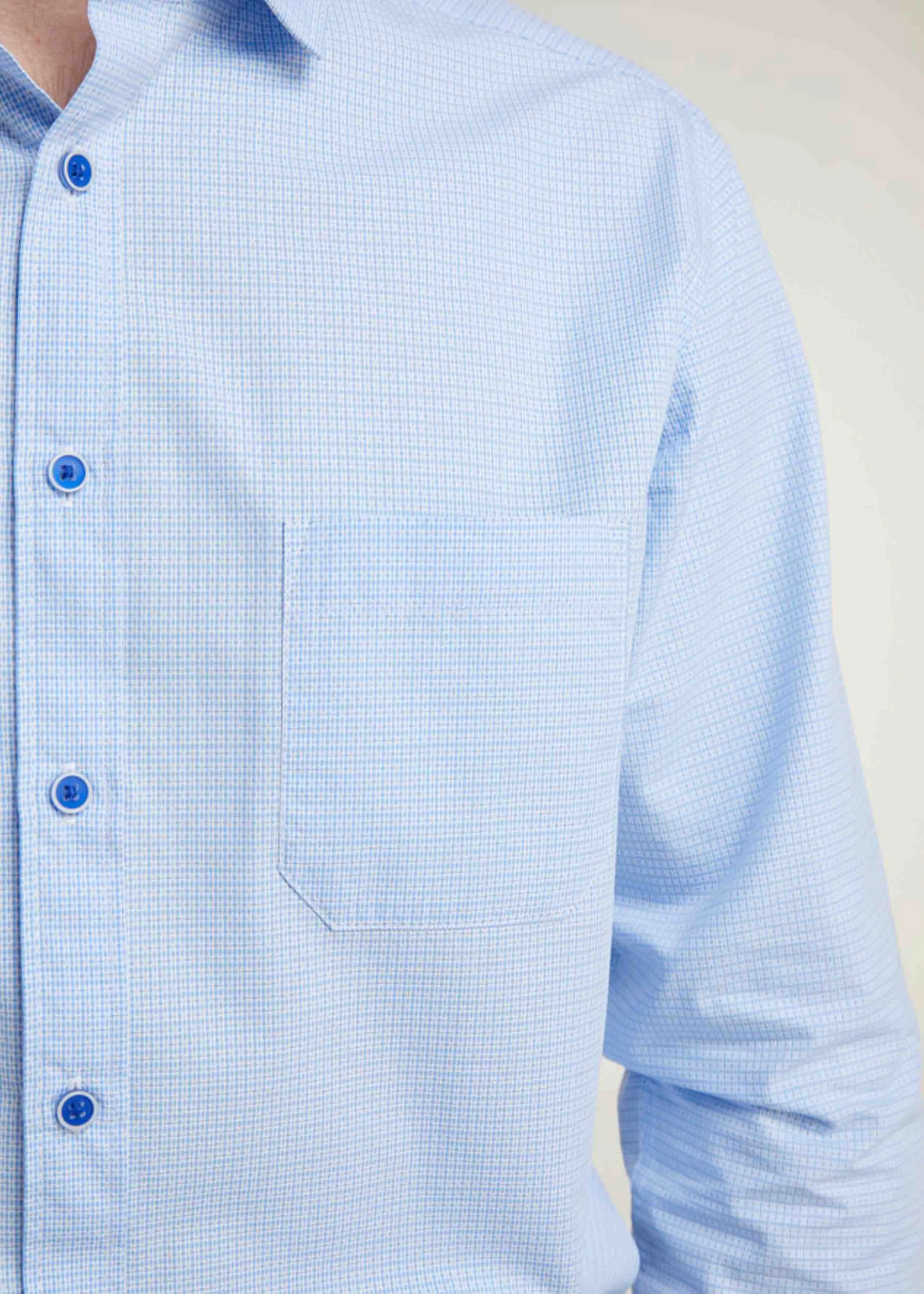 Mert Cotton Dobby VELCRO® Brand Fastening Shirt