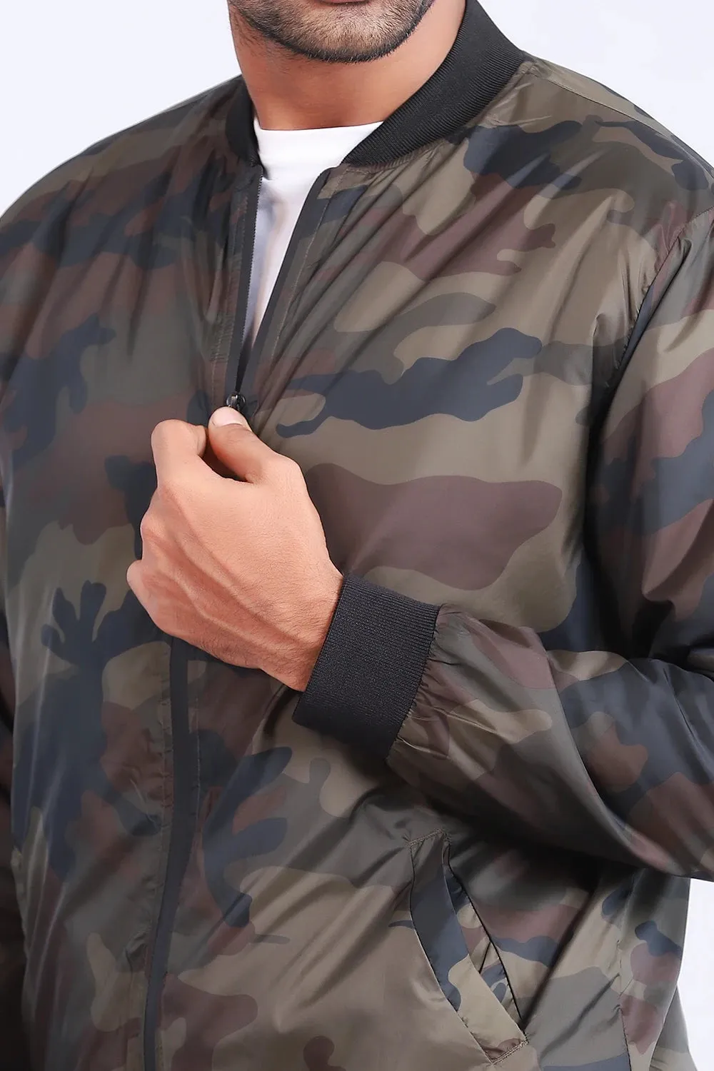 Padded Bomber Jacket