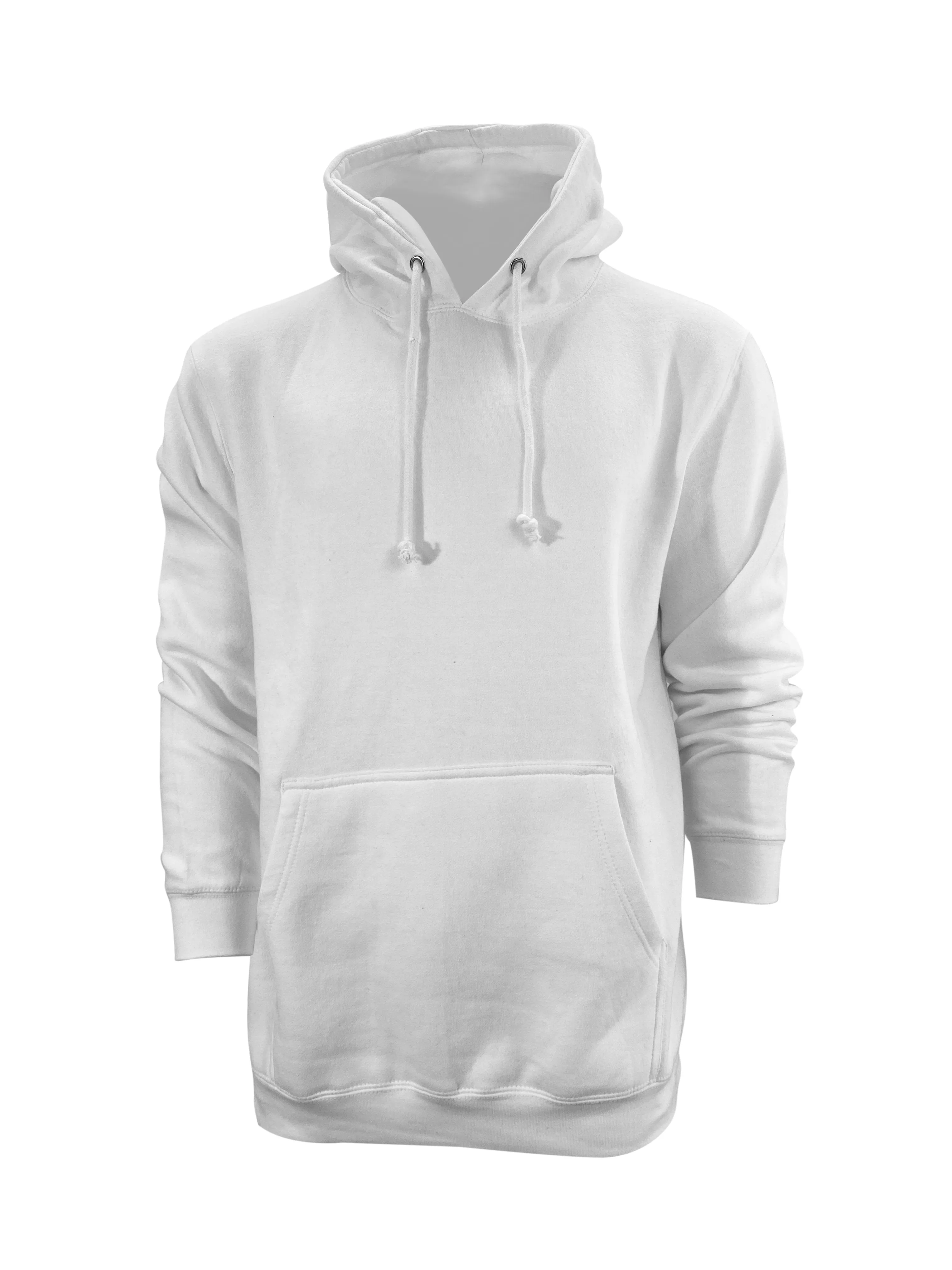 Venley Weighted Men's MADE IN THE USA White Hoodie