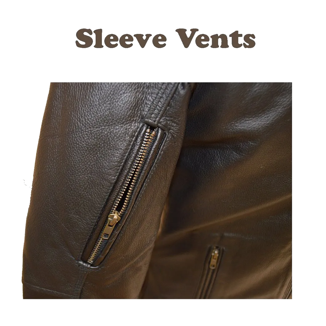 VL517 Vance Leather Men's Premium Beltless MCJ with Dual Gun Pockets