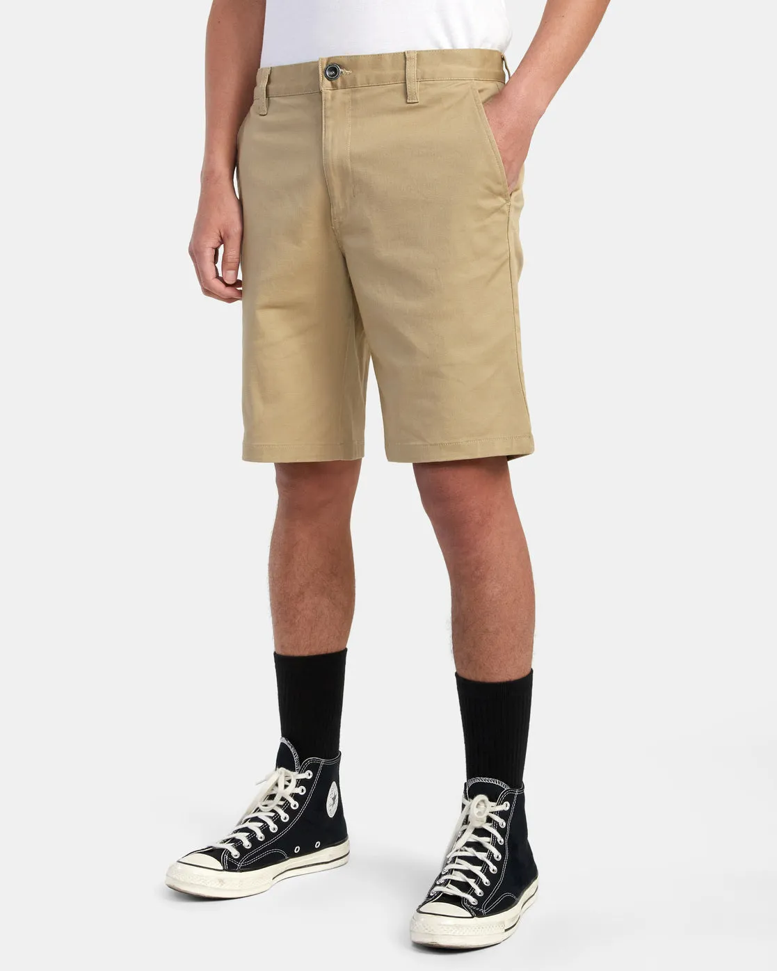 Weekend Stretch 20" Chino Shorts - Khaki